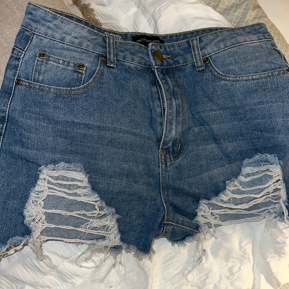 NWOT PLT DENIM SHORTS